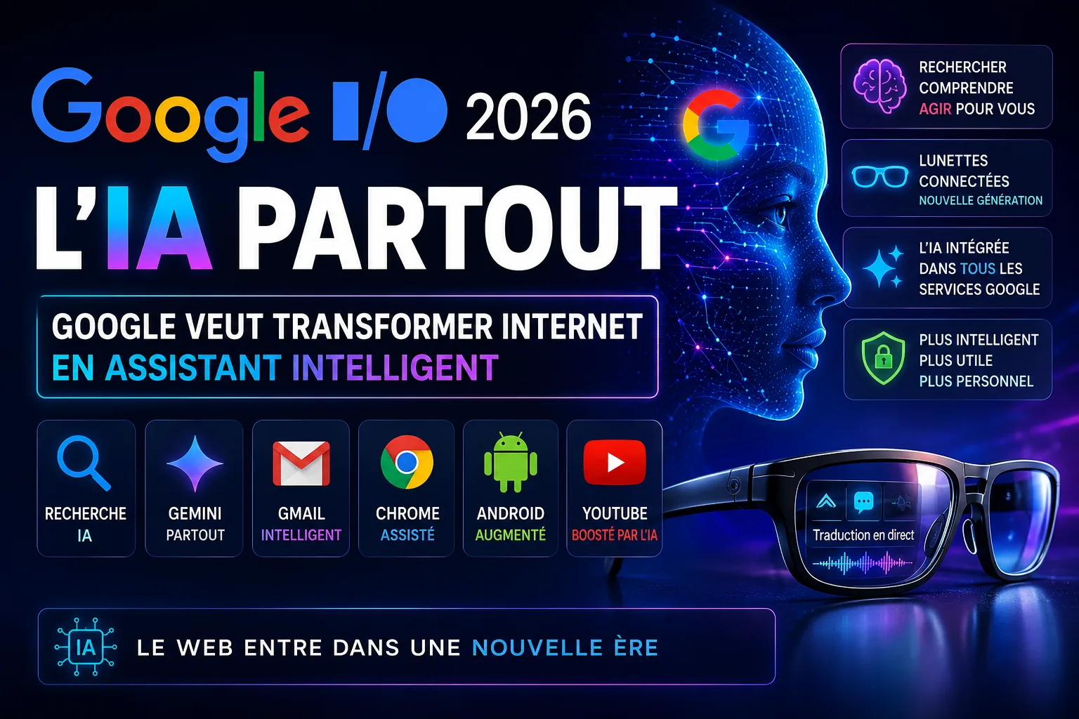 Google veut transformer Internet en assistant IA géant