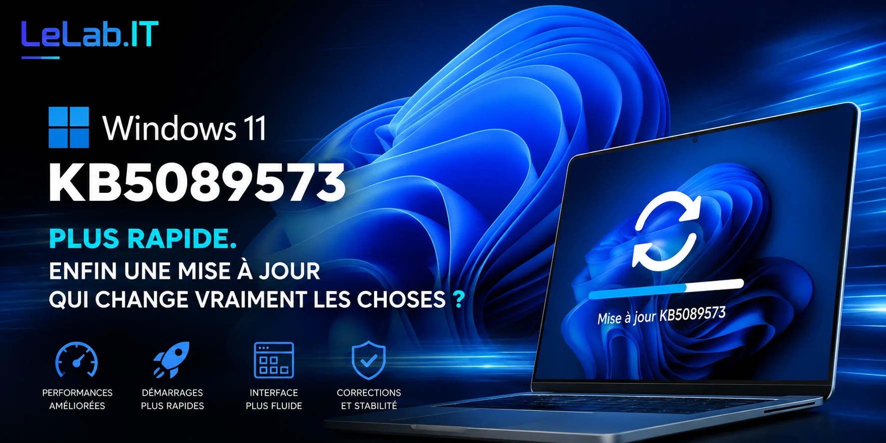 Windows 11 KB5089573 : enfin une mise à jour qui améliore vraiment les performances ?