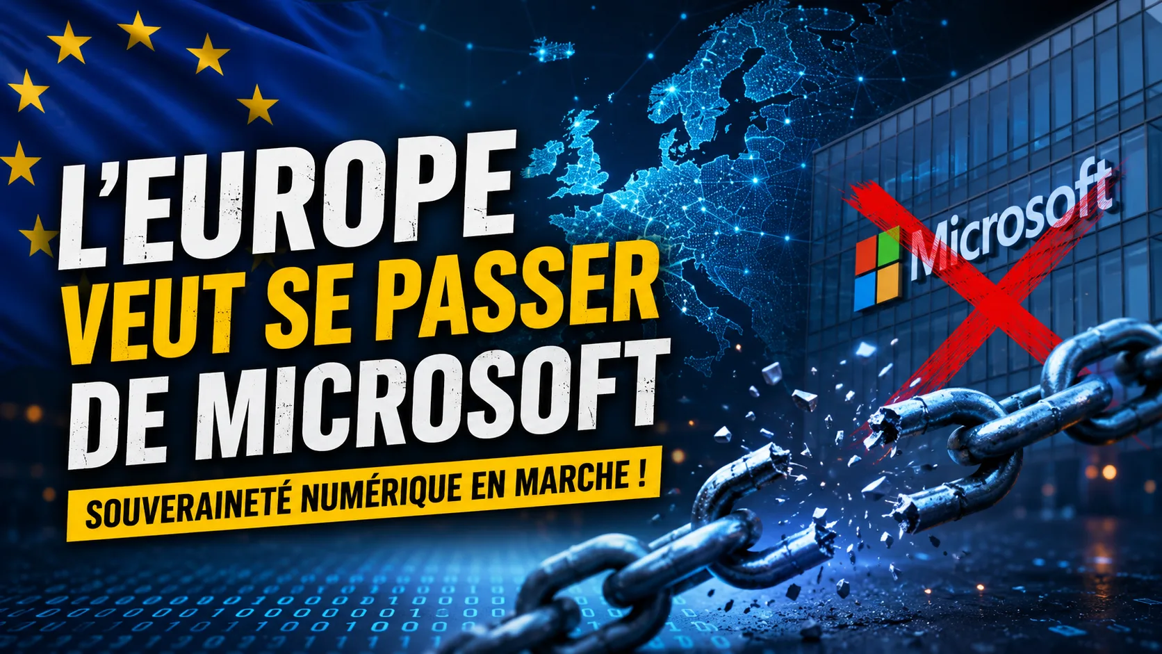 L’Europe veut progressivement se passer de Microsoft : simple coup politique... ou vrai tournant numérique ?