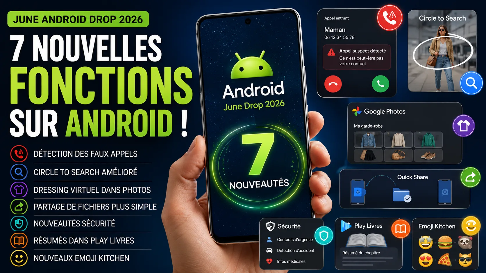 Android : 7 nouvelles fonctionnalités débarquent sur votre smartphone en juin