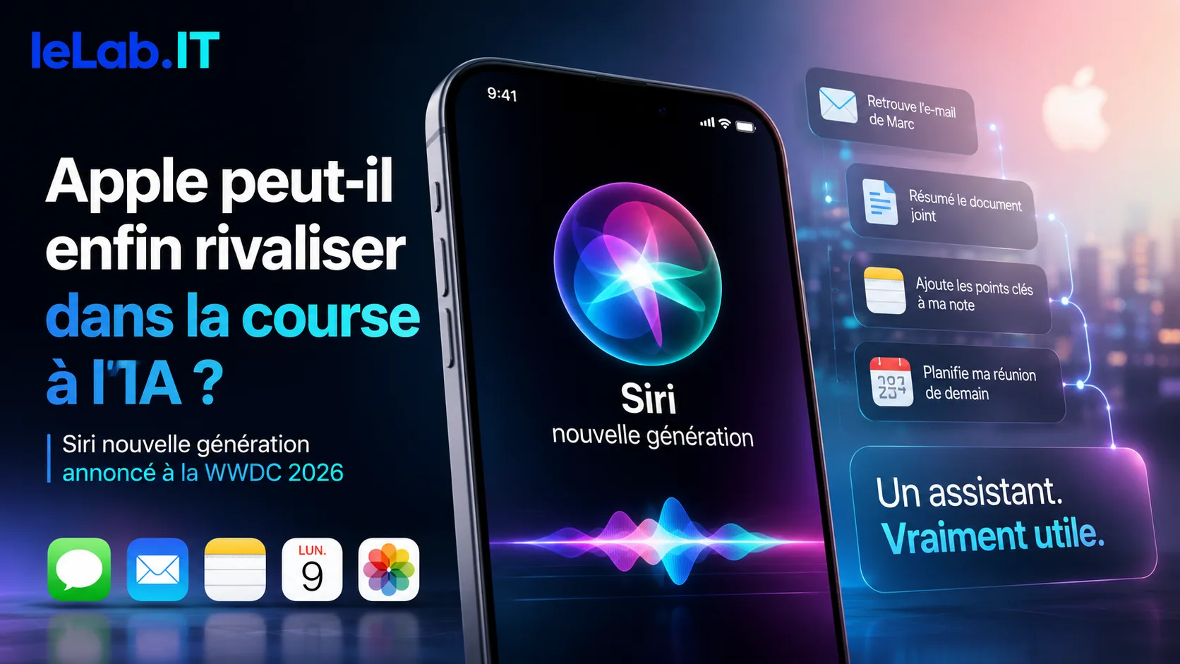 Apple peut-il enfin rivaliser dans la course à l'IA ?