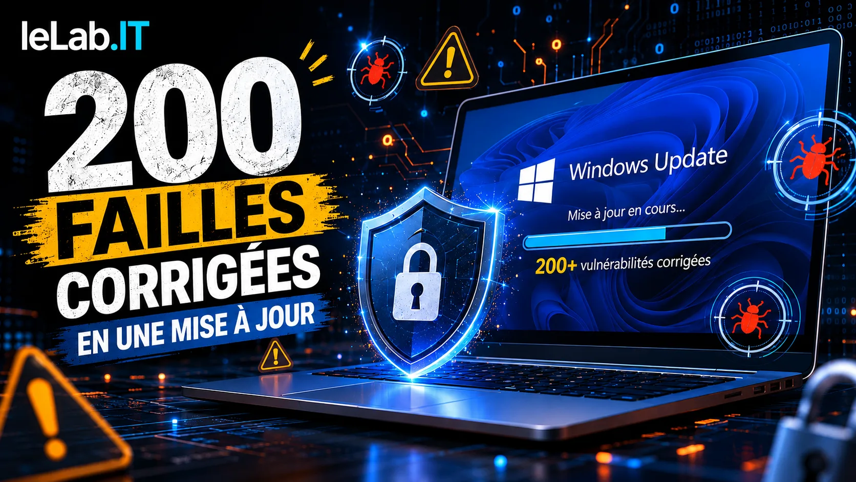 Microsoft : 200 failles corrigées en une mise à jour