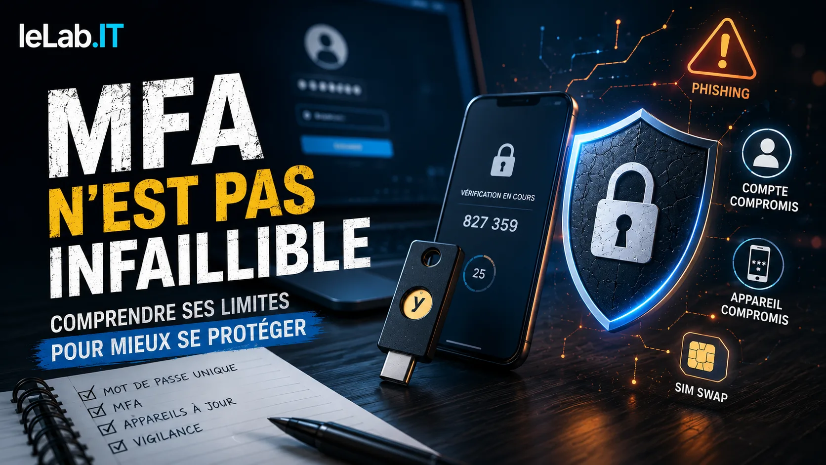Pourquoi le MFA n'est pas infaillible