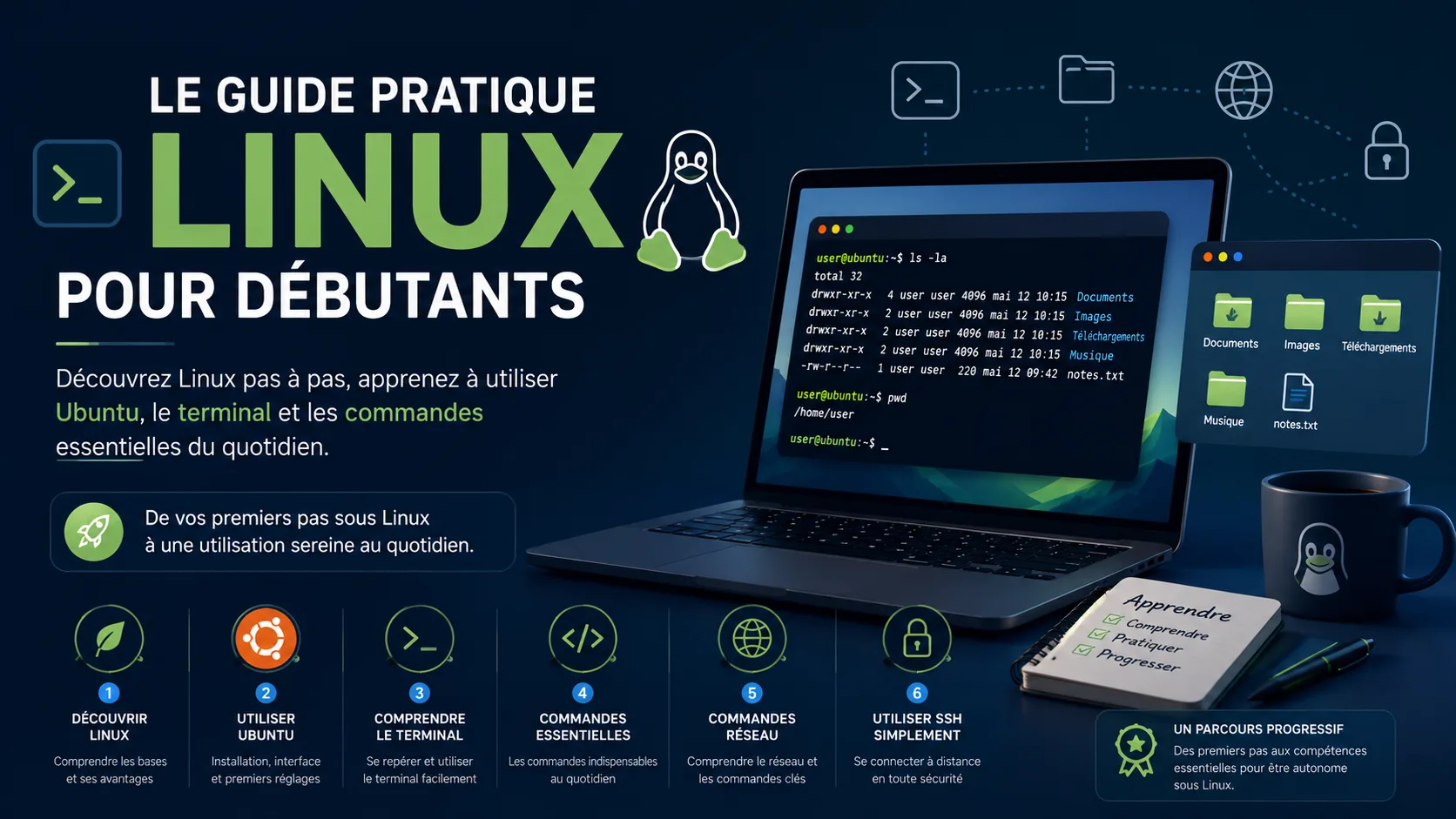 Le guide pratique Linux pour débutants